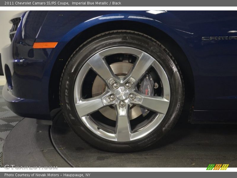 Imperial Blue Metallic / Black 2011 Chevrolet Camaro SS/RS Coupe