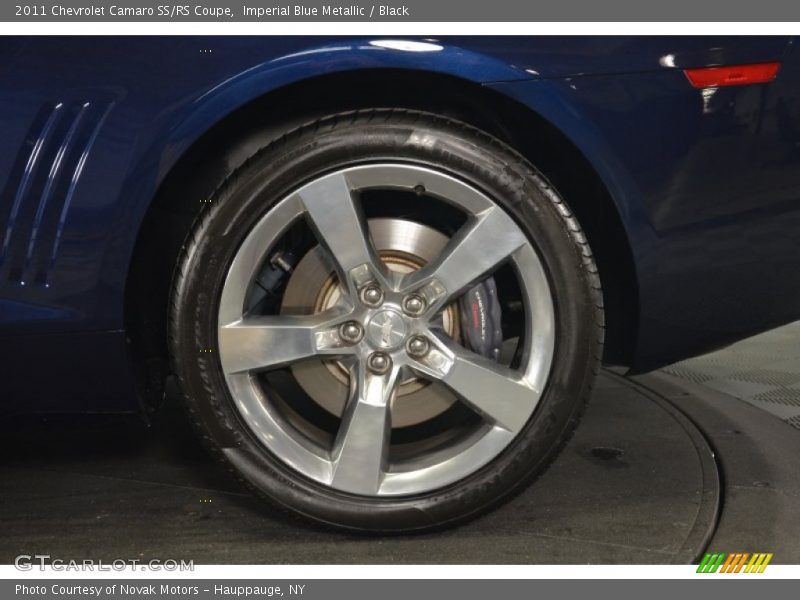 Imperial Blue Metallic / Black 2011 Chevrolet Camaro SS/RS Coupe