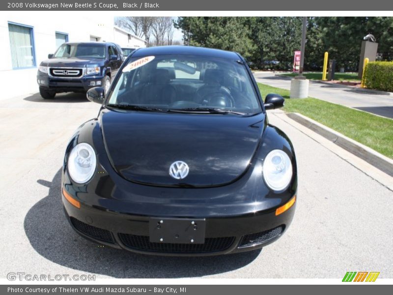 Black / Black 2008 Volkswagen New Beetle S Coupe