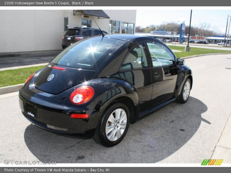 Black / Black 2008 Volkswagen New Beetle S Coupe