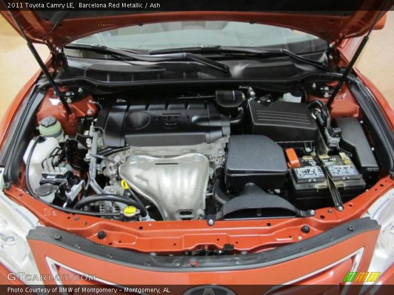 Barcelona Red Metallic / Ash 2011 Toyota Camry LE