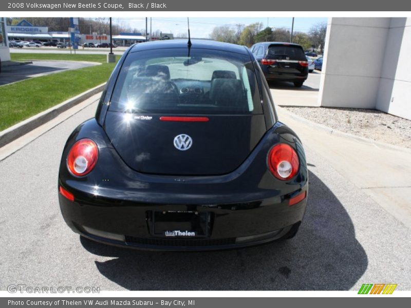 Black / Black 2008 Volkswagen New Beetle S Coupe