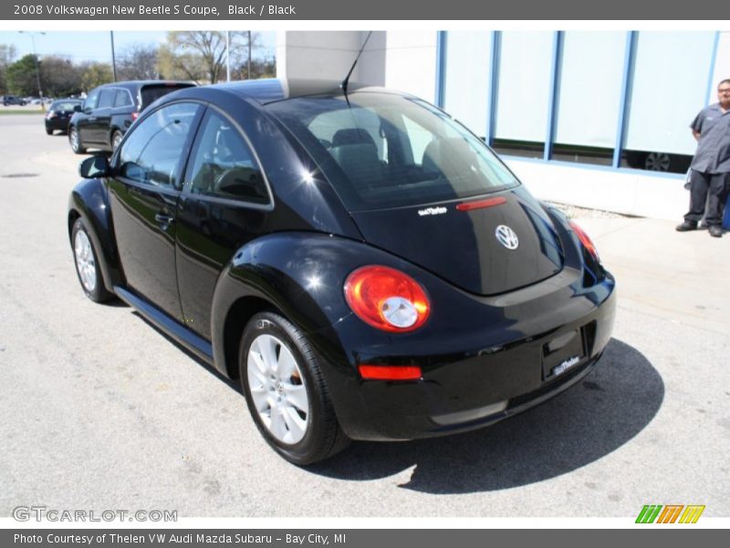 Black / Black 2008 Volkswagen New Beetle S Coupe