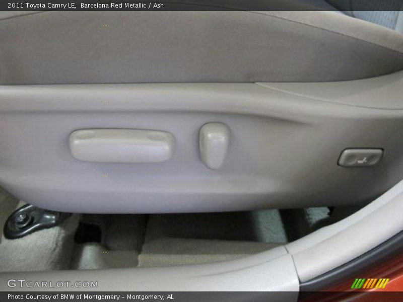 Barcelona Red Metallic / Ash 2011 Toyota Camry LE