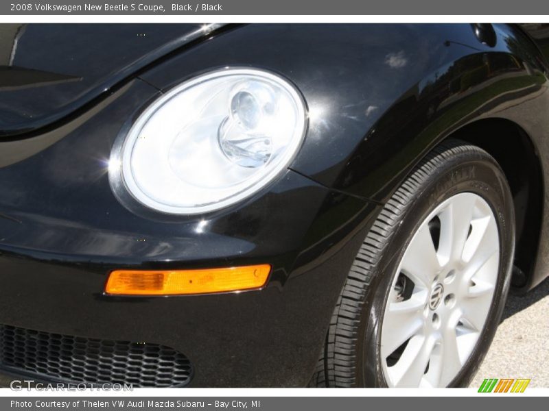 Black / Black 2008 Volkswagen New Beetle S Coupe