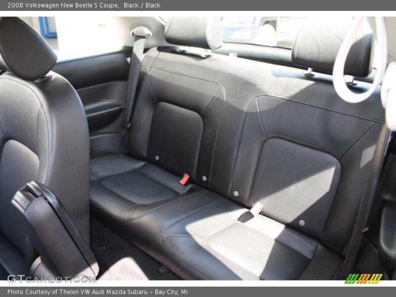 Black / Black 2008 Volkswagen New Beetle S Coupe