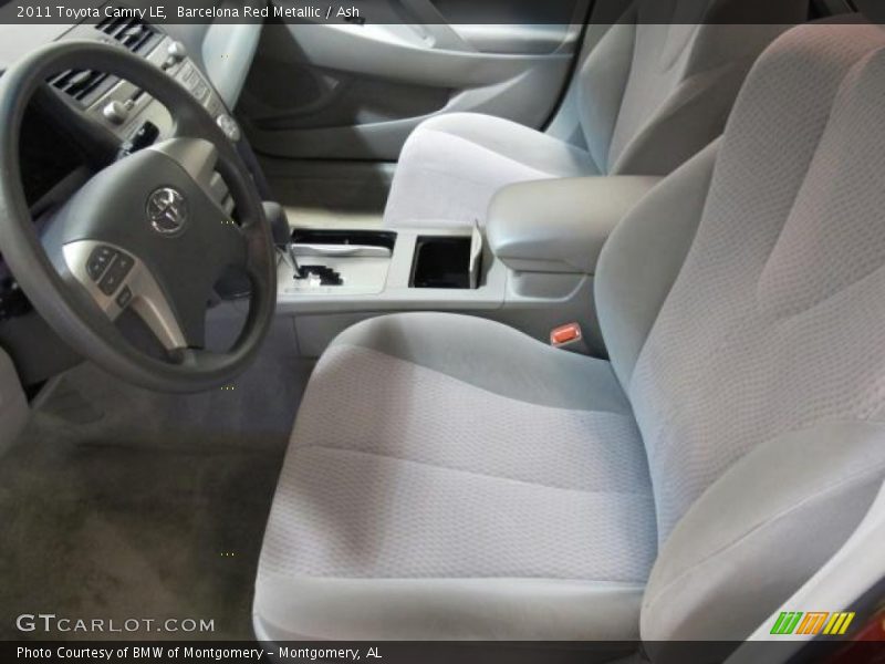 Barcelona Red Metallic / Ash 2011 Toyota Camry LE