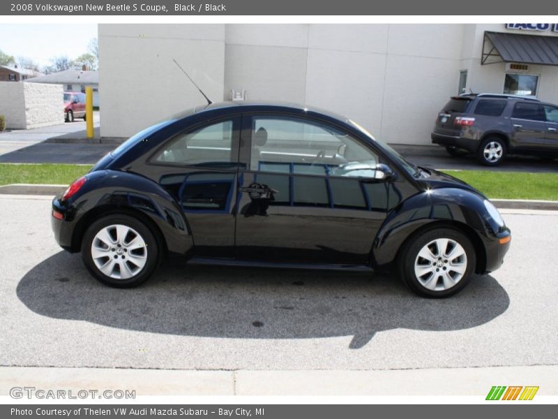 Black / Black 2008 Volkswagen New Beetle S Coupe