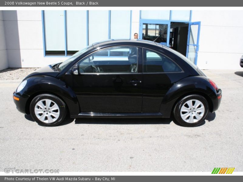 Black / Black 2008 Volkswagen New Beetle S Coupe