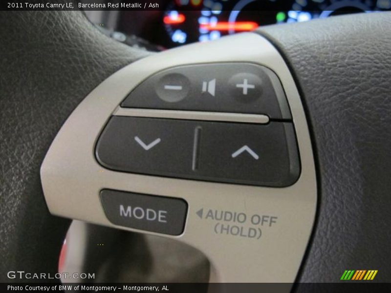 Barcelona Red Metallic / Ash 2011 Toyota Camry LE