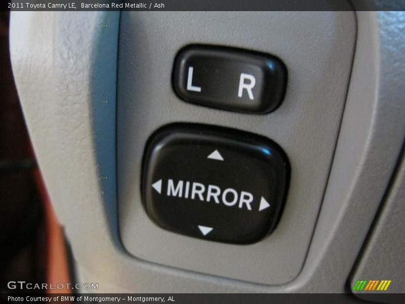 Barcelona Red Metallic / Ash 2011 Toyota Camry LE