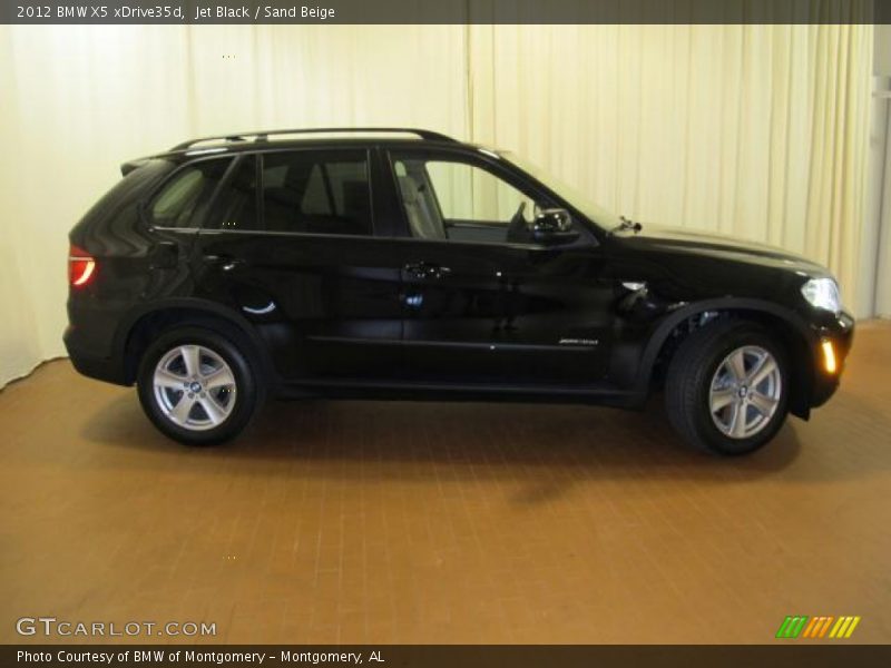 Jet Black / Sand Beige 2012 BMW X5 xDrive35d