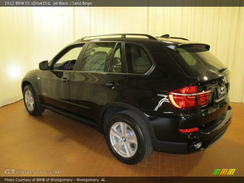 Jet Black / Sand Beige 2012 BMW X5 xDrive35d