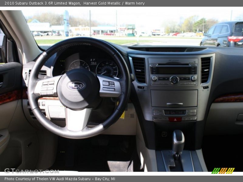 Harvest Gold Metallic / Warm Ivory 2010 Subaru Outback 3.6R Limited Wagon