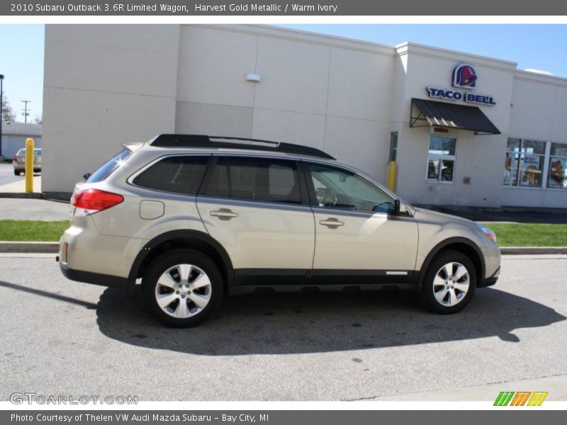 Harvest Gold Metallic / Warm Ivory 2010 Subaru Outback 3.6R Limited Wagon