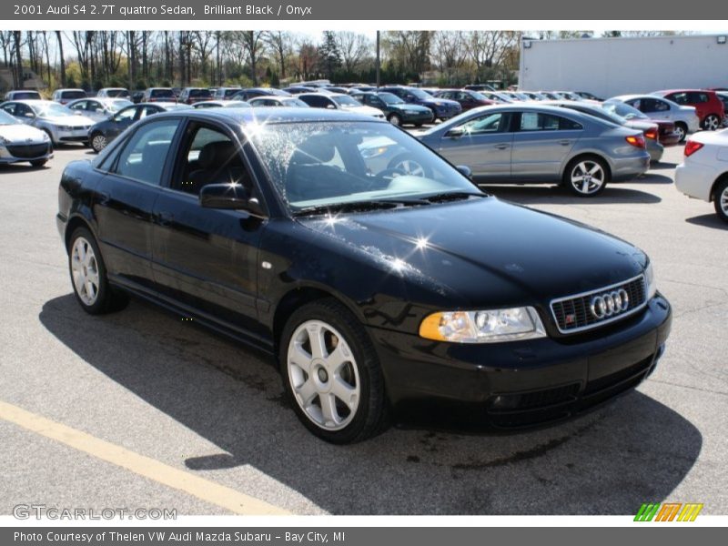 Brilliant Black / Onyx 2001 Audi S4 2.7T quattro Sedan