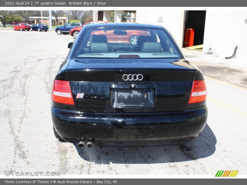 Brilliant Black / Onyx 2001 Audi S4 2.7T quattro Sedan