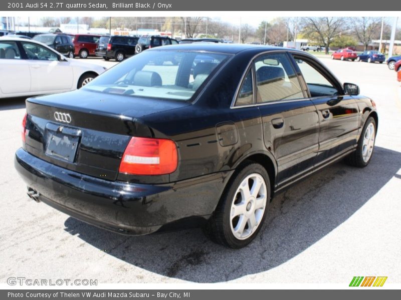 Brilliant Black / Onyx 2001 Audi S4 2.7T quattro Sedan