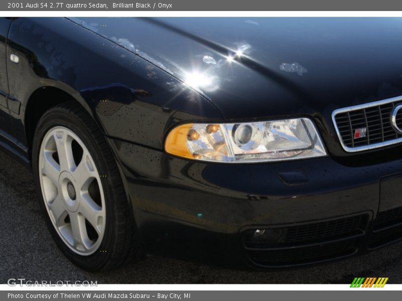 Brilliant Black / Onyx 2001 Audi S4 2.7T quattro Sedan