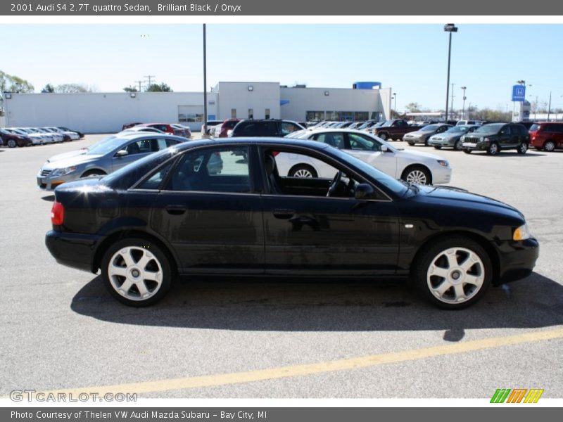 Brilliant Black / Onyx 2001 Audi S4 2.7T quattro Sedan