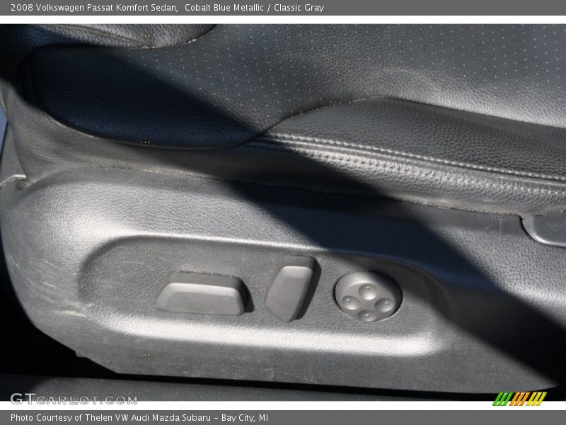 Cobalt Blue Metallic / Classic Gray 2008 Volkswagen Passat Komfort Sedan
