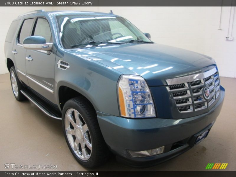 Stealth Gray / Ebony 2008 Cadillac Escalade AWD