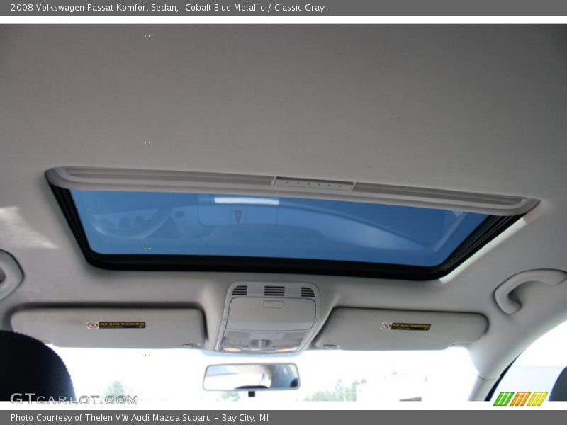Cobalt Blue Metallic / Classic Gray 2008 Volkswagen Passat Komfort Sedan