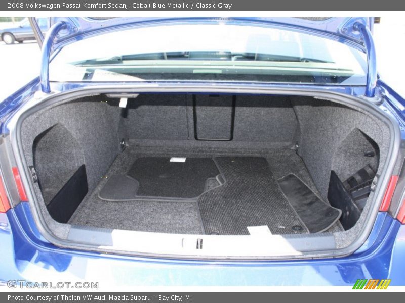 Cobalt Blue Metallic / Classic Gray 2008 Volkswagen Passat Komfort Sedan