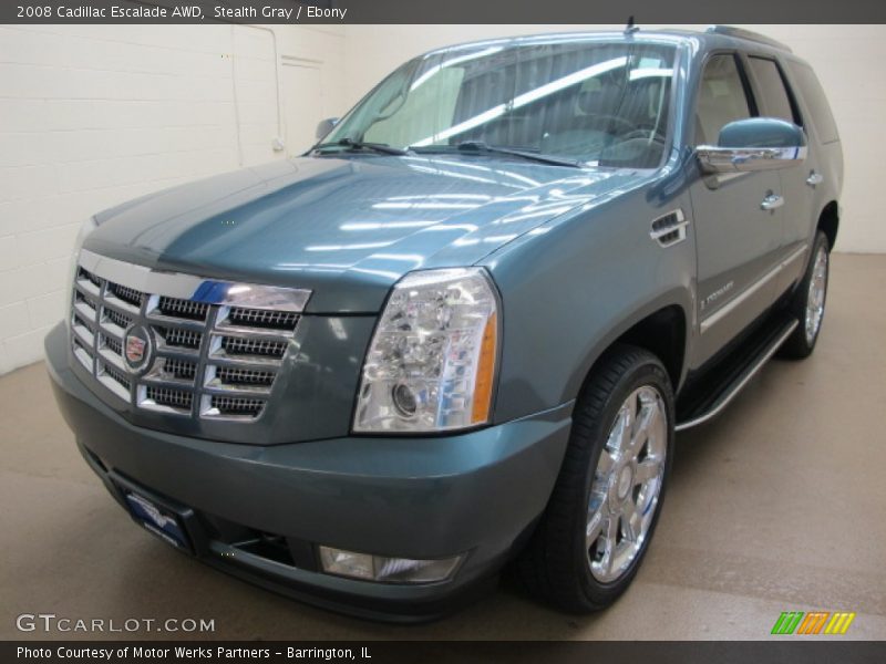 Stealth Gray / Ebony 2008 Cadillac Escalade AWD