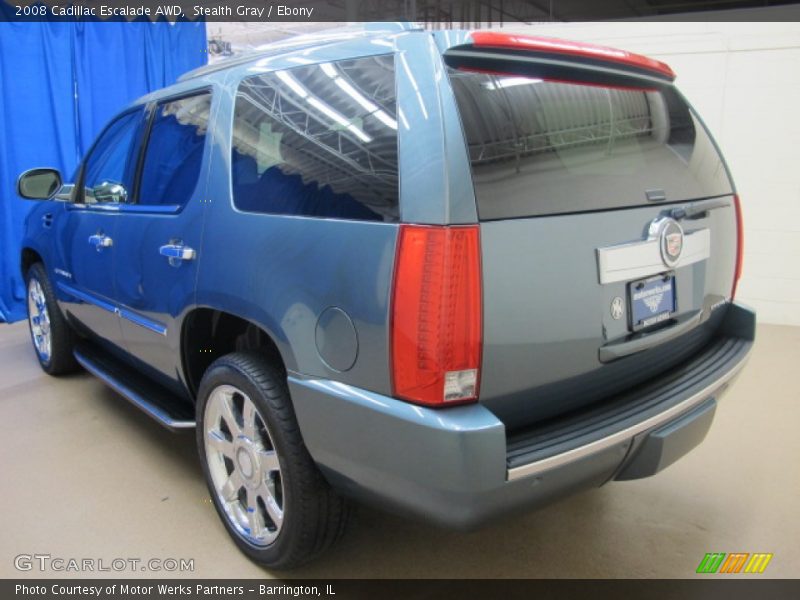 Stealth Gray / Ebony 2008 Cadillac Escalade AWD