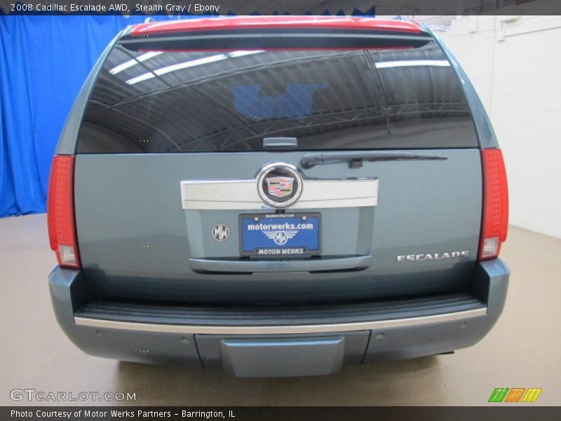 Stealth Gray / Ebony 2008 Cadillac Escalade AWD