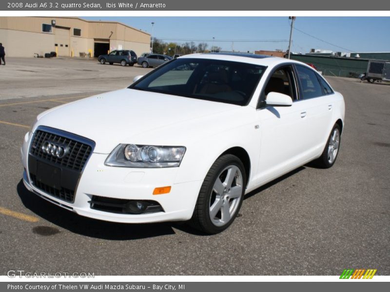 Ibis White / Amaretto 2008 Audi A6 3.2 quattro Sedan