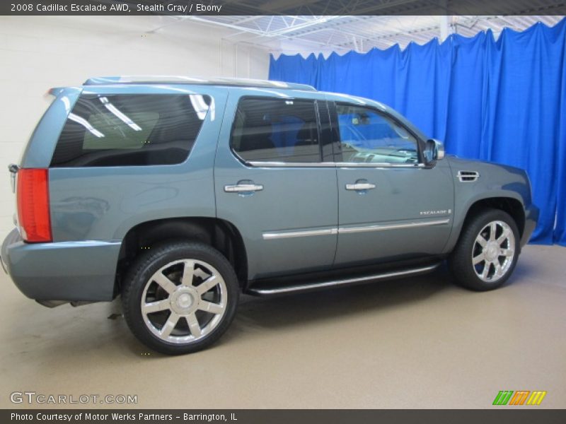 Stealth Gray / Ebony 2008 Cadillac Escalade AWD