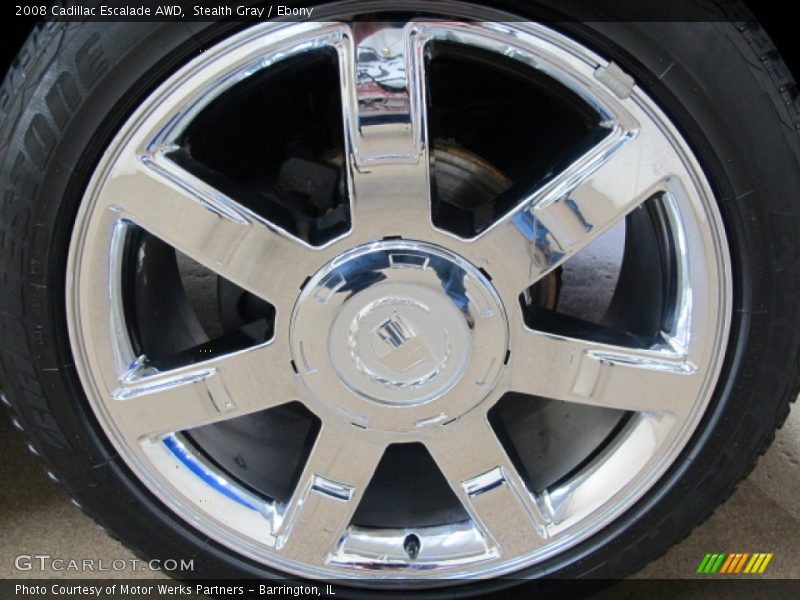 Stealth Gray / Ebony 2008 Cadillac Escalade AWD