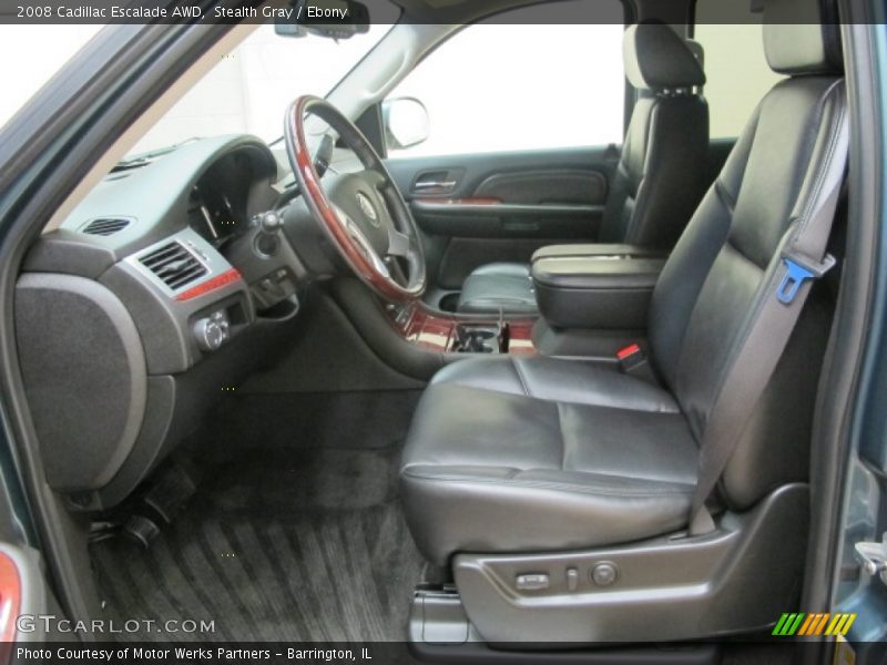 Stealth Gray / Ebony 2008 Cadillac Escalade AWD