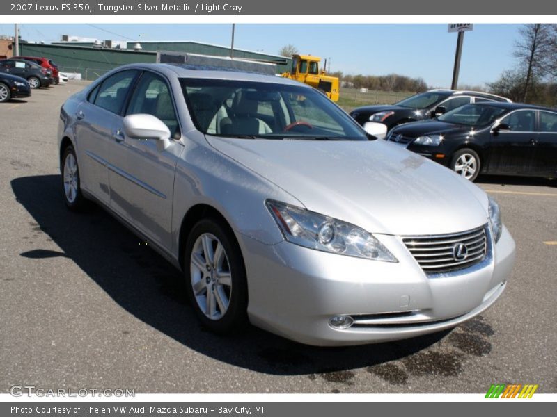 Tungsten Silver Metallic / Light Gray 2007 Lexus ES 350