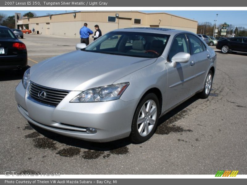 Tungsten Silver Metallic / Light Gray 2007 Lexus ES 350