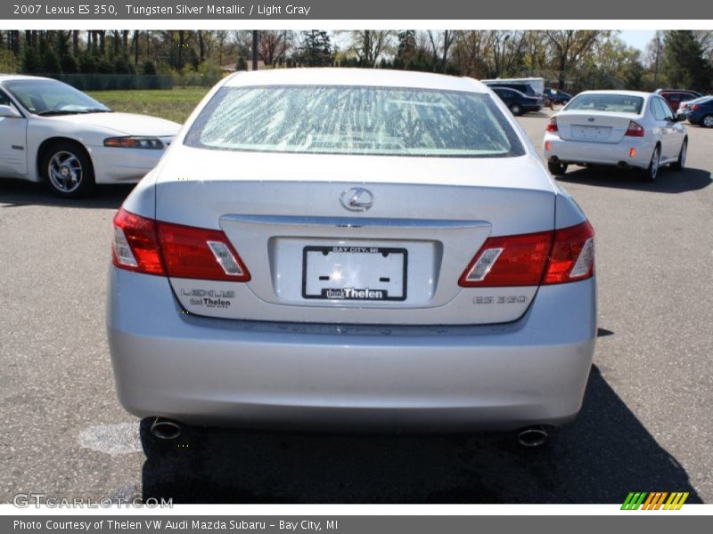 Tungsten Silver Metallic / Light Gray 2007 Lexus ES 350