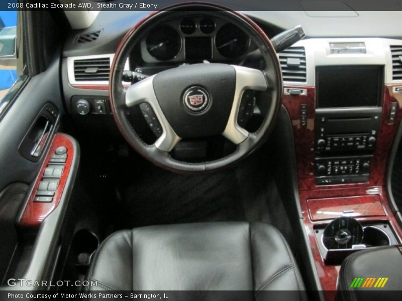 Stealth Gray / Ebony 2008 Cadillac Escalade AWD