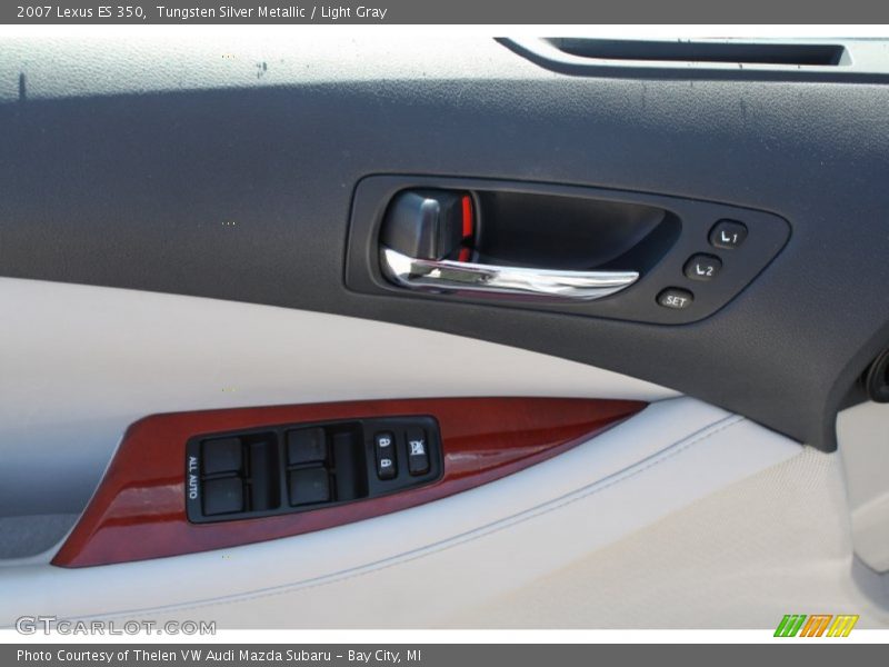 Tungsten Silver Metallic / Light Gray 2007 Lexus ES 350