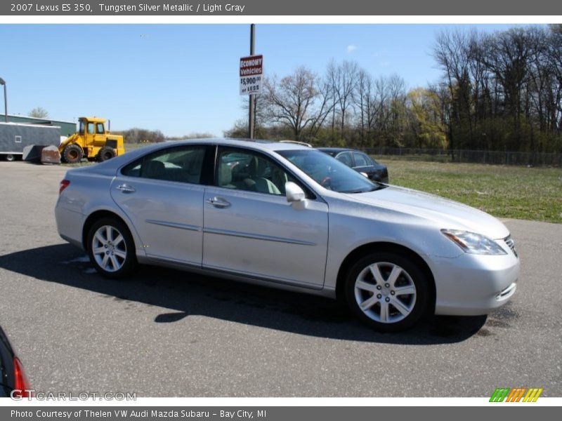 Tungsten Silver Metallic / Light Gray 2007 Lexus ES 350