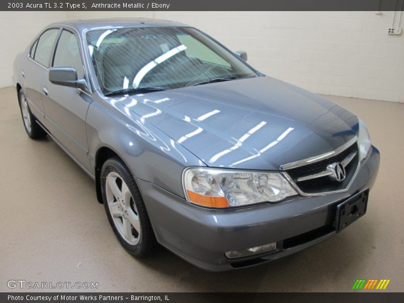 Anthracite Metallic / Ebony 2003 Acura TL 3.2 Type S