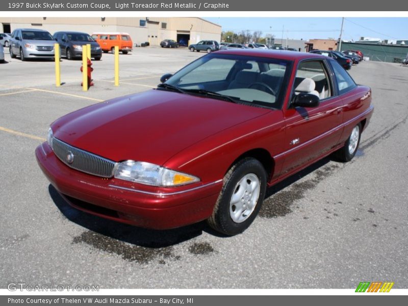 Light Toreador Red Metallic / Graphite 1997 Buick Skylark Custom Coupe