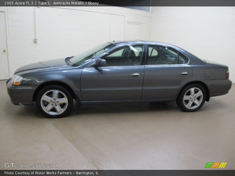 Anthracite Metallic / Ebony 2003 Acura TL 3.2 Type S