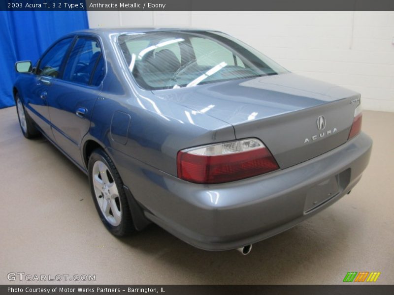 Anthracite Metallic / Ebony 2003 Acura TL 3.2 Type S