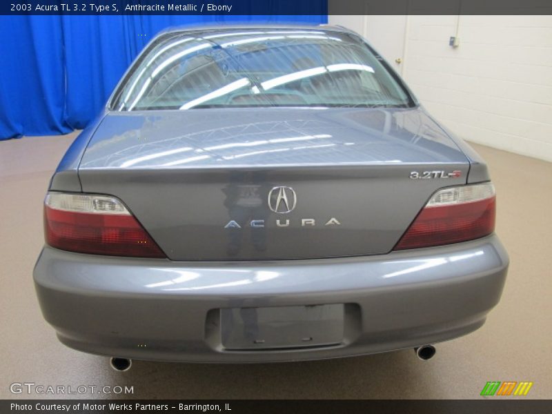 Anthracite Metallic / Ebony 2003 Acura TL 3.2 Type S