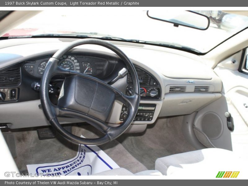 Light Toreador Red Metallic / Graphite 1997 Buick Skylark Custom Coupe
