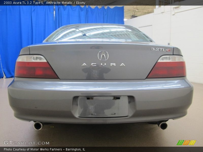 Anthracite Metallic / Ebony 2003 Acura TL 3.2 Type S