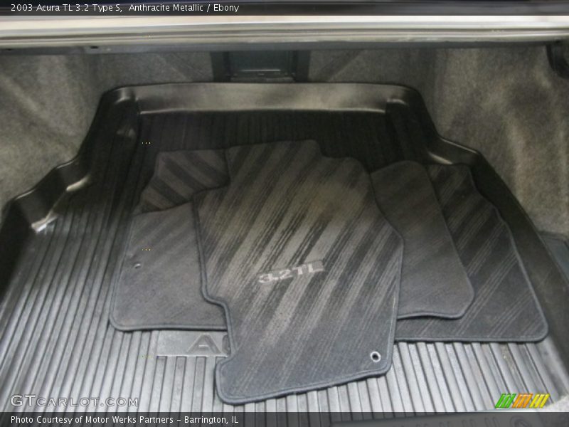 Anthracite Metallic / Ebony 2003 Acura TL 3.2 Type S