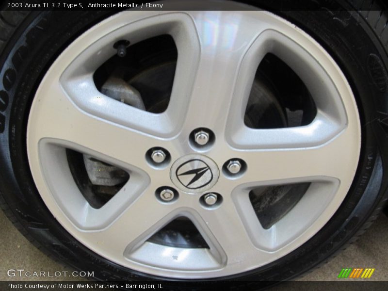 Anthracite Metallic / Ebony 2003 Acura TL 3.2 Type S